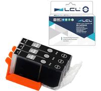 Cartouche D'Encre Compatible Cli-521 Cli-521Gy (3 Gris) Remplacement Pour Canon Pixma Mp980, Pixma Mp990[ENC945248]