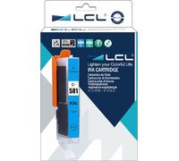 Cartouche d'encre Compatible CLI-581 C CLI-581 XL C CLI-581 XXL C 1995C001 12.5 ML (1Cyan) Remplacement pour Canon Pixma TR7550 TR8550 TS6150 TS6151 TS6250 TS8150 TS8151 TS8152 TS9150 TS9155