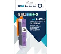 Cartouche d'encre Compatible CLI-581 PB CLI-581 XL PB CLI-581 XXL PB 1999C001 12.5 ML (1Bleu Photo) Remplacement pour Canon PIXMA TS8150 TS8151 TS8152 TS9150 TS9155 TS8250 TS8251 TS8252 Printer