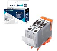 Cartouche d'encre Compatible CLI42 CLI-42 CLI-42BK (2 Noir) Remplacement pour Canon PIXMA Pro-100/Pro-100s