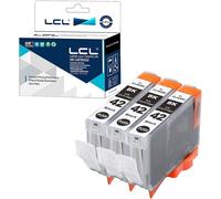 Cartouche d'encre Compatible CLI42 CLI-42 CLI-42BK (3 Noir) Remplacement pour Canon PIXMA Pro-100/Pro-100S