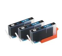 Cartouche d'encre Compatible Compatible avec 364 et 364XL, Compatible avec Photosmart Deskjet 3070A 5510 6510 B209a C510a C309a C6380 C5380 3520(3PCS Cyan)