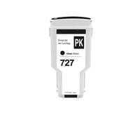 Cartouche d'encre Compatible Compatible avec 727 300ML, Compatible avec DesignJet T920 T930 T1500 T1530 T2500 T2530 F9J76A F9J77A C1Q12A(1PC PBK)