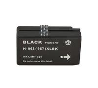 Cartouche d'encre Compatible Compatible avec la série 963 967 XL, Compatible avec imprimantes OfficeJet Pro 9010 9015 KNZ 963XL 967XL(1X Black)