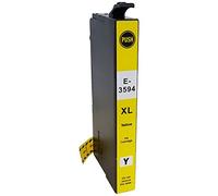 Cartouche d'encre Compatible Epson 35 XL Jaune Série Cadenas - pour Imprimante Jet d'encre Epson