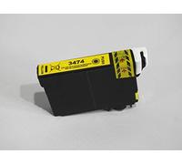 Cartouche d'encre Compatible Epson T3474 Jaune Série Balle de Golf - pour Imprimantes Jet d'encre Epson