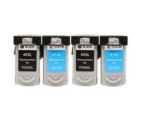 Cartouche d'encre Compatible for Canon PG40 CL41 PG 40 41 pg-40 cl-41 for imprimantes iP1600 iP1200 iP1900 MP140 MP150 MX300 MX310 MP160(2BK 2Color)
