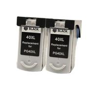 Cartouche d'encre Compatible for imprimante Ca-Non PG40 CL41 40XL 41XL PG-40 CL-41 iP1600 iP1200 iP1900 MP140 MP150 MX300 MX310 MP160(2 BK)