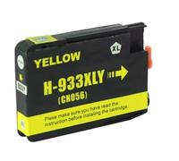 Cartouche d'encre Compatible for imprimantes Jet d'encre HP 932XL, 932, 933 XL et 933XL, Ainsi Que for imprimantes Officejet 6100, 6600, 6700, 7110, 7610, 7612, 7510 et 7512.(2PCS Yellow)