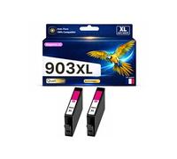 Cartouche d'encre compatible HP 903XL - Pack de 2 - Magenta - 825 pages