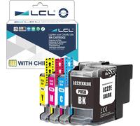 Cartouche d'encre Compatible LC-20E LC20E LC-22E LC22E LC22EBK LC-22EBK LC-22EC LC-22EM LC-22EY XXL (KCMY) Remplacement pour Brother MFC-J5920DW