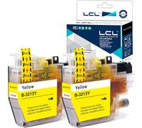 Cartouche d'encre Compatible LC-3213 LC3213 LC-3213Y LC3213Y (2 Jaune) Remplacement pour Brother DCP-J770 DCP-J772DW DCP-J774DW MFC-J890DW MFC-J895 MFC-J497DW DCP-J572DW MFC-J491DW