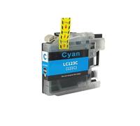 Cartouche d'encre Compatible LC121 LC123 for imprimante b-Rother MFC-J650DW MFC-J6720DW MFC-J6520DW DCP-J4110DW DCP-J132W(1Cyan)