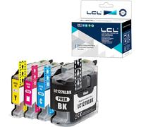 Cartouche d'encre Compatible LC127 LC127XL LC125XL LC127XLBK LC125XLC LC125XLM LC125XLY (1 Noir 1 Cyan 1 Magenta 1 Jaune) Remplacement pour Brother MFC-J4410DW J4510DW J4610DW J4710DW DCP-J4110DW