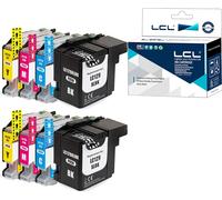 Cartouche d'encre Compatible LC129 LC129XL LC125XL LC129XLBK LC125XLC LC125XLM LC125XLY (2Noir 2Cyan 2Magenta 2Jaune) Remplacement pour Brother MFC-J6520DW J6720DW J6920DW