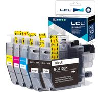 Cartouche d'encre Compatible LC3213 LC-3213 LC-3213BK LC-3213C LC-3213M LC-3213Y (2Noir 1Cyan 1Magenta 1Jaune) Remplacement pour Brother DCP-J770 DCP-J772DW DCP-J774DW MFC-J890DW MFC-J895