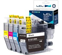 Cartouche d'encre Compatible LC3213 LC-3213 LC3211 LC-3211 XL LC3211BK LC3213BK LC3213C LC3213M LC3213Y LC-3013 LC3013 (KCMY) Remplacement pour Brother DCP-J770 DCP-J772DW DCP-J774DW