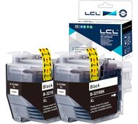 Cartouche d'encre Compatible LC3219 LC3217 LC-3219XL LC3219XL LC3219XLBK LC3217BK High Yield (2-Pack Noir) Remplacement pour Brother MFC-J5330DW MFC-J5330DW MFC-J5830DW MFC-J6530DW MFC-J6535DW