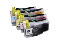 Cartouche d'encre Compatible LC424 LC-424 de capacité Standard for imprimantes Brother DCP-J1200DW DCP-J1200W DCP-J1200WE (Europe)(1SET)