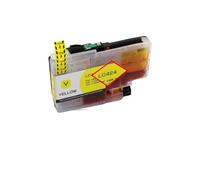 Cartouche d'encre Compatible LC424 LC-424 de capacité Standard for imprimantes Brother DCP-J1200DW DCP-J1200W DCP-J1200WE (Europe)(Yellow)
