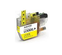 Cartouche d'encre Compatible LC436XL for imprimante b-Rother MFC-J4340DW J4440DW J4540DW J5855DW J5955DW J6555DW J6955DW J6957DW(1 Yellow)