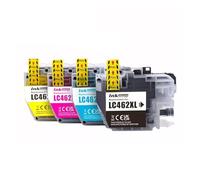 Cartouche d'encre Compatible LC462XL for imprimante b-Rother MFC-J2340DW,MFC-J2740DW,MFC-J3540DW,MFC-J3940DW(One Set 4colors)