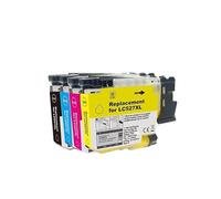 Cartouche d'encre Compatible LC527XL LC527 LC-527 527 Compatible for imprimantes Brother, MFC-J4350DW MFC-J4550DW(LC527XL-1Set)