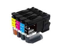 Cartouche d'encre Compatible LC531 for imprimante b-Rother DCP-J1260W/DCP-J1310DW/DCP-J1360DW(One Set 4colors)