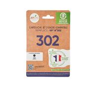 Cartouche d'encre compatible noir 302 JETLINE