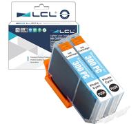 Cartouche d'encre Compatible PFI-300 PFI-300PC 14.5ml (2 Photo Cyan) Remplacement pour Canon imagePROGRAF PRO-300