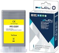 Cartouche D'Encre Compatible Pfi030 Pfi-030 Pfi030Y Pfi-030Y 55Ml (1 Jaune) Remplacement Pour Canon Imageprograf Ta-20 Imageprograf Ta-30 Imageprograf Tm-240 Imageprograf Tm-340[ENC944816]