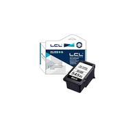 LCL Cartouche d'encre Compatible PG545 PG-545 PG545XL PG-545XL (1 Noir) Remplacement pour Canon IP2850 MG2550 MG2500 Series MG2450 PlatinumSerie/MG2950/ MX495/MG2550S(Non Compatible avec MG3150)