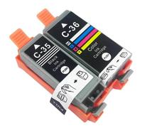 Cartouche d'encre Compatible PGI-35 CLI-36 pour Canon PIXMA IP100B IP100 iP110 IP100 iP110 TR150 avec imprimante à batterie3sets 6pcs