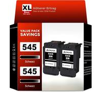 Cartouche Dencre Compatible Pour Pg 545Xl Pour Canon Cartouche Encre 545 Xl Pour Mg2450 Mg2550 Mg2550S Mg2950 Mg2950S Tr4550 Tr4541 Tr4650 Ts3150 Ip2850 Mx490 Mx495 Mg3050 Ts205, Noir 2 Pack