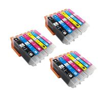 Cartouche d'encre Compatible T2431 T2421 T24XL Compatible avec imprimantes série XP XP-55 XP-750 XP-760 XP-850 XP-860 XP-950 XP-960 XP-970(3 Sets(18PCS))