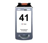 Cartouche d'encre couleur Canon CL41/CL51/CL38 remaniée - Affiche le niveau d'encre - Remplace 0617B001/0617B032/0618B001/2146B001