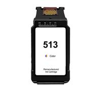 Cartouche d'encre couleur Canon CL513/CL511 remaniée - Affichage du niveau d'encre - Remplace 2971B001/2972B001