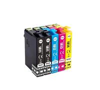 Cartouche d'encre Couleur Compatible T18XL 18XL T1811 T1812 T1813 T1814, Compatible avec XP série 30 102 202 205 302 305 402(One Set add 1BK)