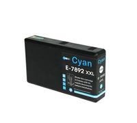 Cartouche d'encre Couleur Compatible T7891 T7892 T7893 T7894, Compatible avec Workforce Pro WF-5110DW 5190DW 5620DWF(1pcs Cyan)