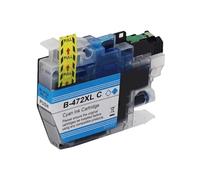 Cartouche d'encre Couleur Haute capacité LC472XL Compatible LC472 for imprimantes Brother MFC-J2340DW, J3540DW et J3940DW(1PCS Cyan)