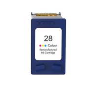 Cartouche d'encre couleur HP 28 remanufacturée - Remplace C8728AE