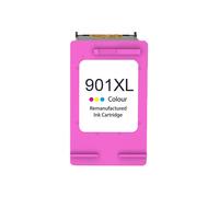Cartouche d'encre couleur remanufacturée HP 901XL - Remplace CC656AE