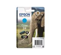 EPSON Cartouche d'encre T2422 Cyan - Eléphant (C13T24224012)
