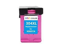 Cartouche d'encre de Remplacement 304XL 304, Compatible avec imprimante HP Deskjet 2620 Tout-en-Un 3700 3720 3752 5000 5010 5030(1Pack Color)