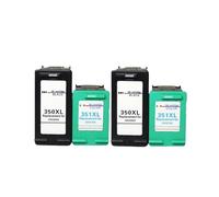 Cartouche D'encre De Remplacement 350XL 351XL Compatible Avec HP D4200 C4480 C4580 C4380 C4400 C4580 C5280 C5200 C5240 Imprimante(2BK 2C)