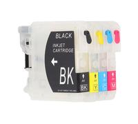 Cartouche d'encre de remplacement 4 couleurs, recharge, boîte à jet d'encre, accessoires d'imprimante pour LC38BK LC38C