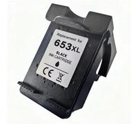 Cartouche d'encre de Remplacement Compatible 653XL, for HP 653 653XL, utilisée for imprimante for HP DeskJet 2374 2375 2376 2775 2776 6075 6475 6476(653XL Black)