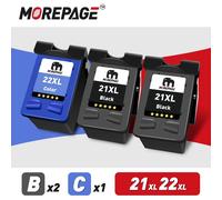 Cartouche d'encre de remplacement pour imprimante HP21 22 HP 21XL pour Deskjet F2180 F2200 F2280 F4180 F300 F380 D23003 PcsEspagne