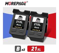 Cartouche d'encre de remplacement pour imprimante HP21 22 HP 21XL pour Deskjet F2180 F2200 F2280 F4180 F300 F380 D23002 Pcs BlackEspagne