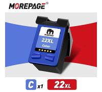 Cartouche d'encre de remplacement pour imprimante HP21 22 HP 21XL pour Deskjet F2180 F2200 F2280 F4180 F300 F380 D23001 Pcs Color